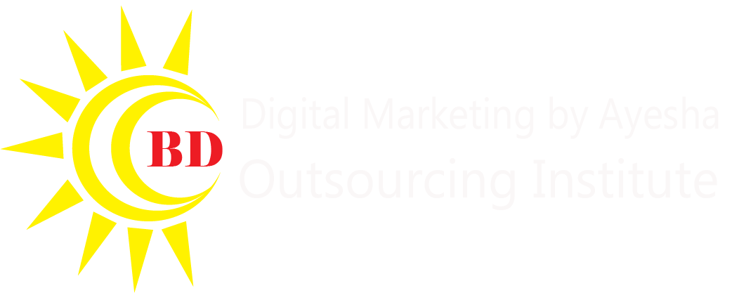 Logo of Digital Marketing by Ayesha Outsourcing Institute